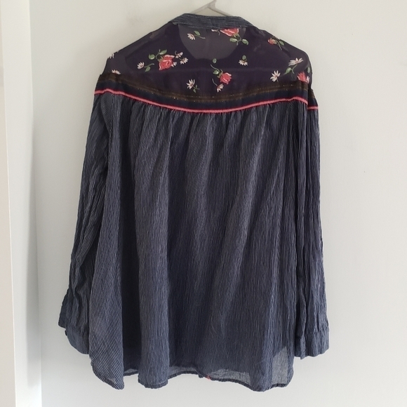 Free People Hearts & Colors Long Sleeve Shirt - Picture 4 of 7